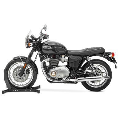 Бічна сумка для Royal Enfield Himalayan Craftride SR1 чорна шкіряна