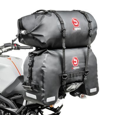 Задняя сумка + сумка-рулон для Triumph Bonneville/ SE Bagtecs SX45/RB30 75L
