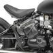 Бічна сумка для Royal Enfield Himalayan Craftride SR1 чорна шкіряна