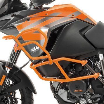 Захисна дуга обтічника XL X21 сумісна з KTM 1290 Super Adventure R/S 2017-2020, Motoguard, помаранчевого кольору DPLB.