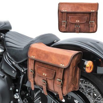 Сідельні сумки, сумісні з Triumph Bonneville/SE Craftride SV1 Pair 8Ltr, коричневий