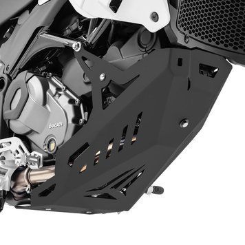 Защита двигателя, совместимая с Ducati Desert X 22-25 Motoguard VX14 черного цвета DPL1.