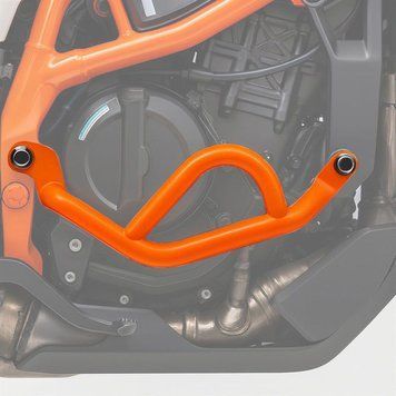 Захисні дуги для двигуна KTM 390 Adventure X/R 2025 Motoguard SG81 оранжевого кольору
