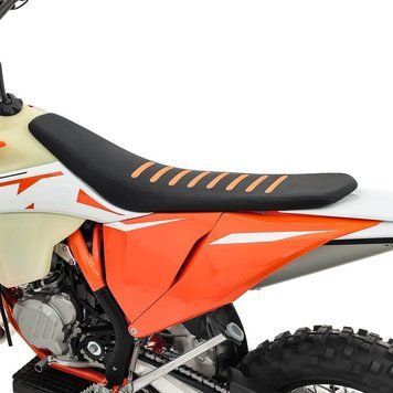 Низьке сидіння водія - 3 см XDure KS17 для KTM EXC/SXF/XC 150250300450, розмір 20-23, чорний з помаранчевим малюнком DPL5