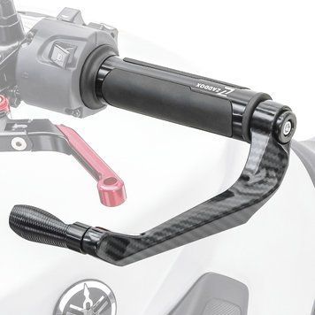 Комплект ручек на руль для Suzuki GSX-S 750 / GSX-S 125 / X с защитой рычагов Zaddox черный S-T1