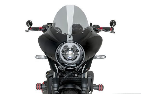 Винтажные слайдеры рамы 2.0 Puig для KAWASAKI ELIMINATOR 500 2024-2026 черного цвета 21939N