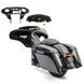 Комплект: Полный комплект обтекателя Batwing для Harley Street Glide 14-22 Craftride + удлиненные боковые кофры для Harley Davidson Street Glide (FLHX) 14-22 Latch Black Craftride