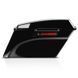 Комплект кофрів з монтажними кронштейнами Harley Davidson Softail Blackline 11-13 Latch black Craftride