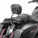 Спинка пасажира + багажник Craftride KI підходить для мотоцикла Harley Davidson Street Glide 14-26, чорний