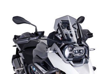 Спортивне вітрове скло для BMW R 1200 GS 13-18 Puig 6487H димчасте