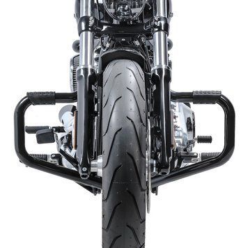 Захисні дуги Mustache II для Harley Dyna Low Rider 06-17 чорні