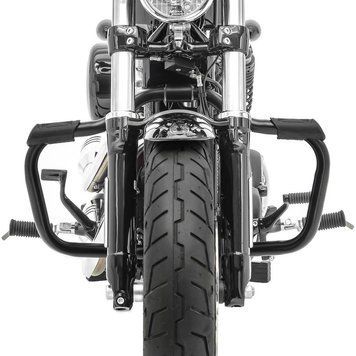 Захист двигуна до мотоцикла Harley Davidson Sportster 883 (XL 883) 04-10 Craftride Mustache Black.