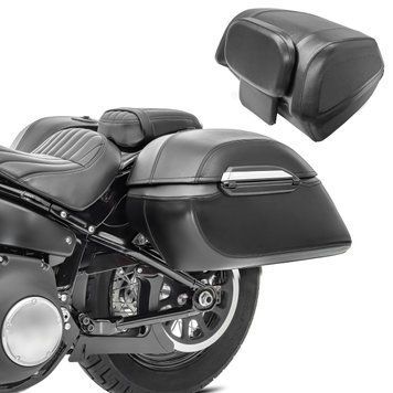Комплект центрального кофра для Kawasaki VN 2000 / Classic с боковыми кофрами TK3 Craftride искусственная кожа