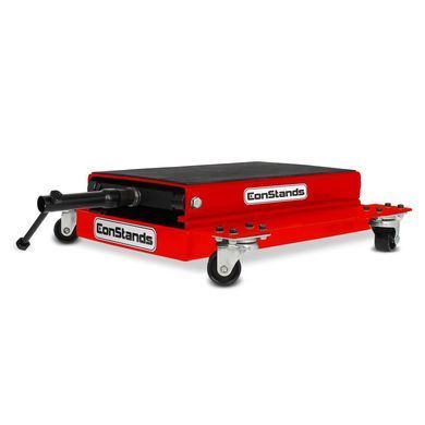Мотоциклетний підйомник ножиці Dolly ConStands Mid-Lift M Mover 500 кг червоного кольору, Червоний