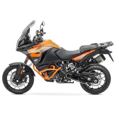 Комплект: кофр+багажник для KTM 1290 Super Adventure S/R 21-24 сріблястий Bagtecs XB45