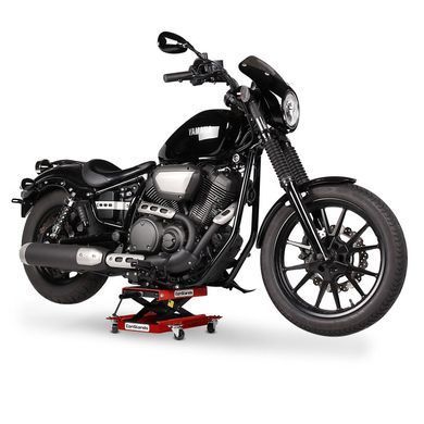 Мотоциклетний підйомник ножиці Dolly ConStands Mid-Lift M Mover 500 кг червоного кольору, Червоний