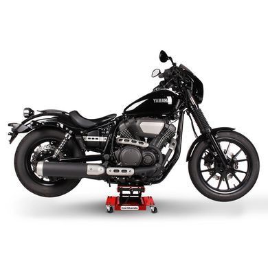 Мотоциклетний підйомник ножиці Dolly ConStands Mid-Lift M Mover 500 кг червоного кольору, Червоний