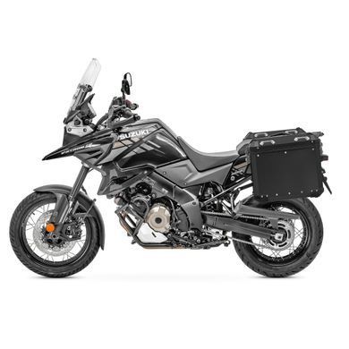 Комплект алюминиевых кофров для Suzuki V-Strom 1000 / XT алюминиевые боковые кофры Bagtecs GX45 черный