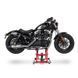 Гидравлический подъемник Harley Davidson CVO Road Glide Ultra ConStands Mid-Lift XL красного цвета