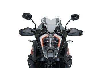 Спортивне вітрове скло Puig для KTM 1290 SUPER ADVENTURE S 2021-2025 димчастого кольору 20401H