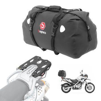 Комплект: багажник + задня сумка 80 л підходить для BMW F 650 GS / Dakar 04-07