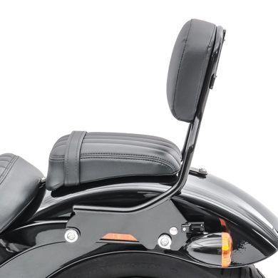 Спинка R1 для Harley Softail Street Bob 18-25 с комплектом для стыковки черный Craftride