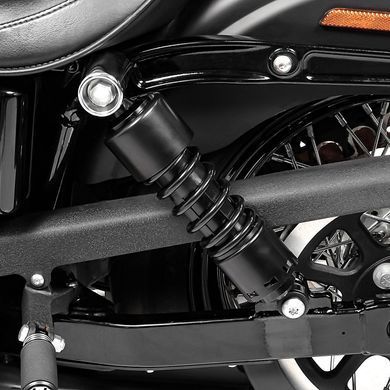 Амортизатор 11" для Harley-Davidson Dyna 1991-2017 заниженный черный Craftride, Черный