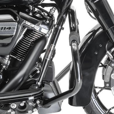 Защитные дуги Harley Davidson Touring 09-25 Craftride Mustache черный