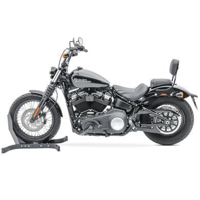 Спинка R1 для Harley Softail Street Bob 18-25 с комплектом для стыковки черный Craftride