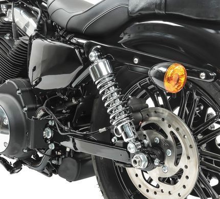 Амортизатор 267 мм для Harley-Davidson Sportster 88-20 занижений хром Craftride