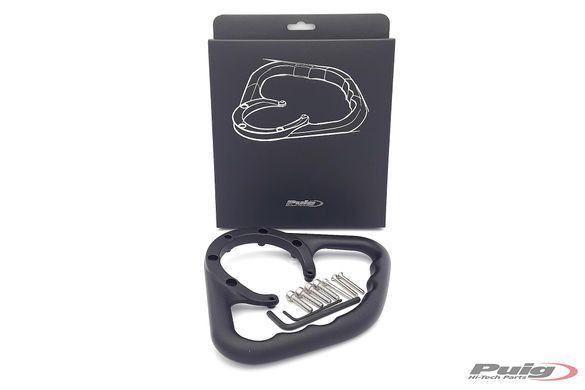 Ручка на бак Puig для HONDA VTR1000 SP-2 2002-2005 чорного кольору 4614N