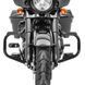 Защитные дуги Harley Davidson Touring 09-25 Craftride Mustache черный