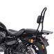 Спинка CSL Fix + сумка XL для Harley Sportster 883 Iron 09-20 з багажником чорний Craftride
