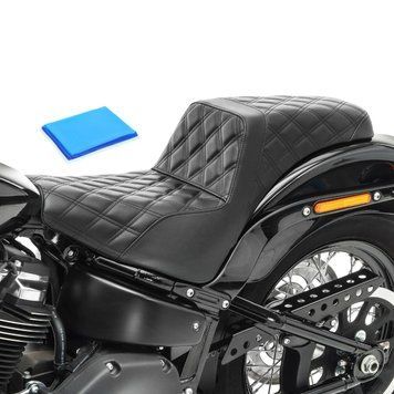Гель для двойного сиденья для Harley Dyna Street Bob 06-17 Duo Seat Craftride SP6 черный