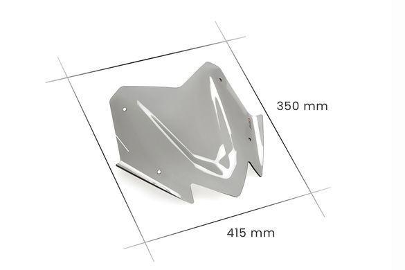 Вітрове скло V-Tech Line Sport Puig для YAMAHA T-MAX 560 2022-2026 димчастого кольору 21269H