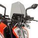 Лобовое стекло для KTM 390/125 Duke 17-23 дымчато-серое ветровое стекло Puig New Generation Sport 9514H
