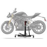 Центральна стійка Triumph Speed Triple 1200 RS 21-25 сіра Підставка для мотоцикла ConStands Power-Evo