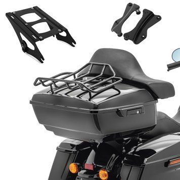 Кофр King NLB для Harley CVO Road King 2014 + монтажный комплект Craftride