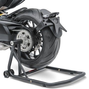 Подставка для мотоцикла с односторонним маятником, совместимая с Ducati Diavel / S 11-22 ConStands Single-Classic, черная матовая.