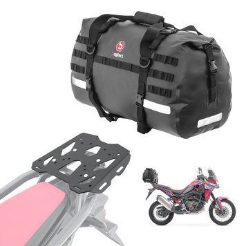 Комплект: багажник + задня сумка 50 л. для Africa Twin 1100 Adventure Sport 20-25 Bagtecs SLP-XB50