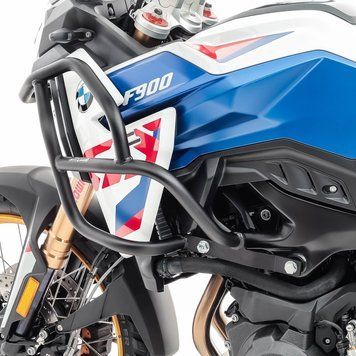Верхня захисна дуга сумісна з BMW F 900 GS 24-25, Motoguard HG53 чорна DPL2