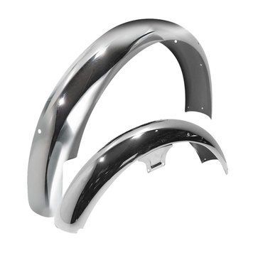 Переднє та заднє крила Craftride Chrome для Simson S50/S51/S70 + бризковики