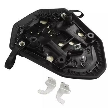 Сиденье пассажира на Yamaha MT-07 14-17 чёрное