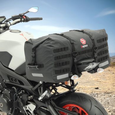 Задняя сумка для мотоцикла Cruiser Custom Bagtecs SX70, 70 л, черная, CB12965