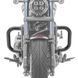 Комплект: Спинка пассажира XS3 с багажником для Honda Rebel 1100 CMX 2021&ndash;2024, черная Craftride + Защита двигателя для Honda Rebel 1100 CMX 2021&ndash;2024, Highway crash bar Craftride PM3