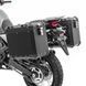 Алюмінієві бічні кофри Bagtecs GX38-45, чорні + багажник для Moto Guzzi V85 TT 19-23