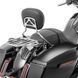 Спинка пассажира + багажник KI подходит для мотоциклов Harley Davidson Street Glide 09-26 Craftride FR02 хромированный