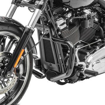 Захисна дуга для мотоциклів Harley Davidson Softail Sport Glide 18-25 Craftride Mustache чорного кольору DPLB1.