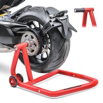 Подставка для ремонта подвески с одним рычагом, подходит для Ducati Panigale V2 20-24 One-POM, красная.
