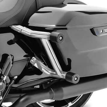Захисна дуга для задніх кофрів Harley Davidson Touring 14-25 Craftride SR16 хромована
